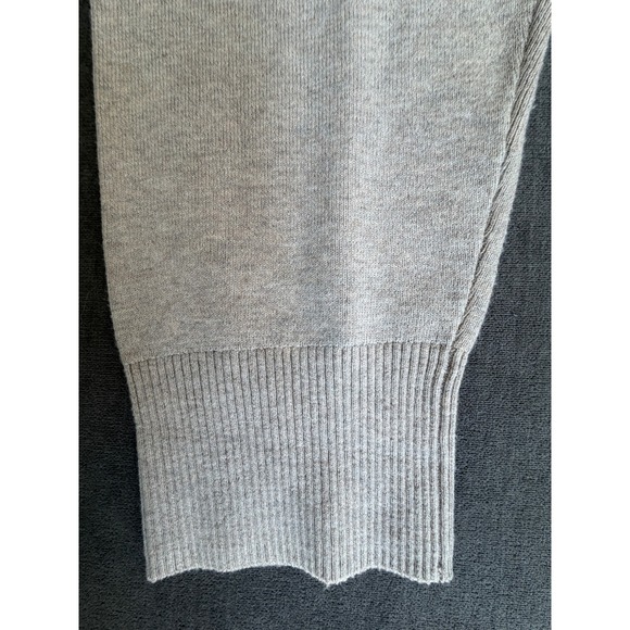 HM Wool Blend Knit Drawstring Jogger Pants Womens Size S Gray Cozy Loungewear - Picture 2 of 9